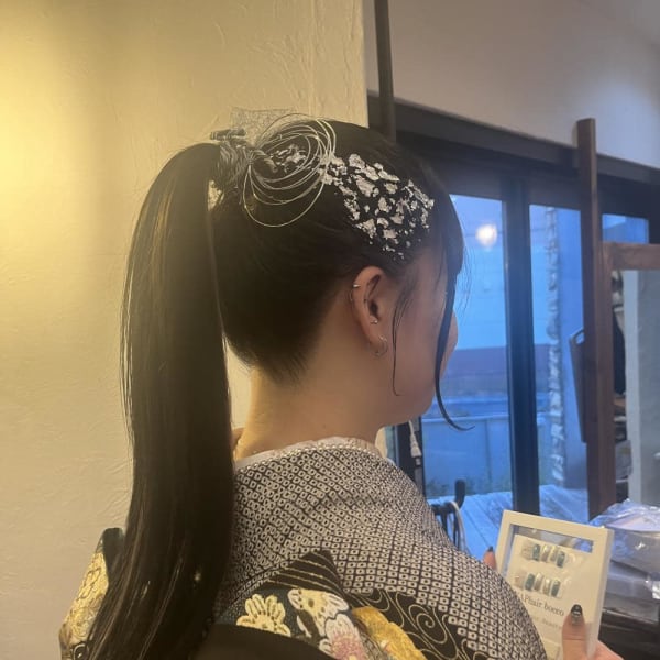 成人式ヘアーアレンジ