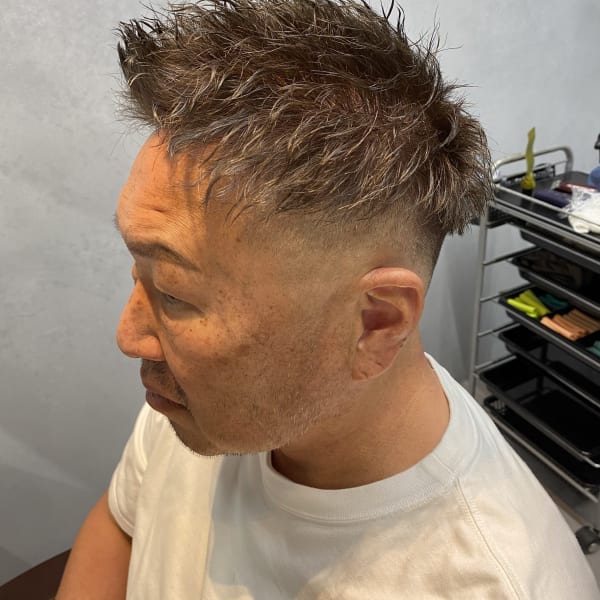 スキンフェードツイストパーマ