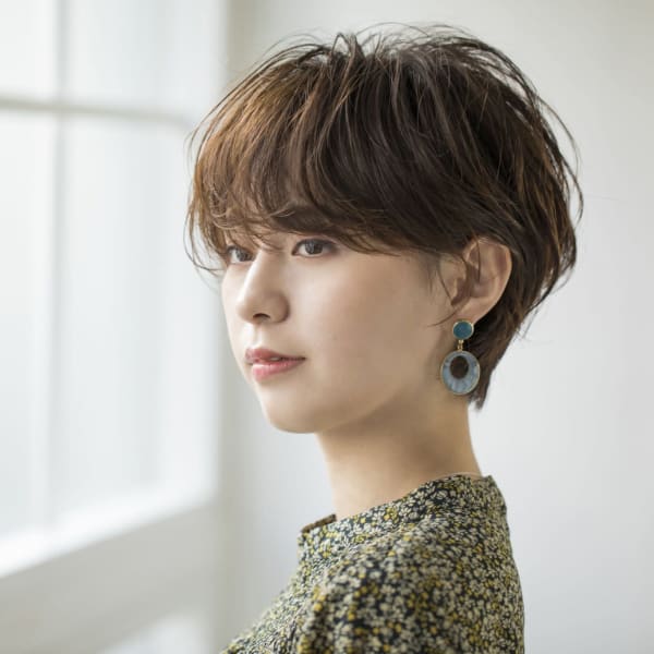 大人可愛いゆるふわショート|ZA/ZA shinjuku