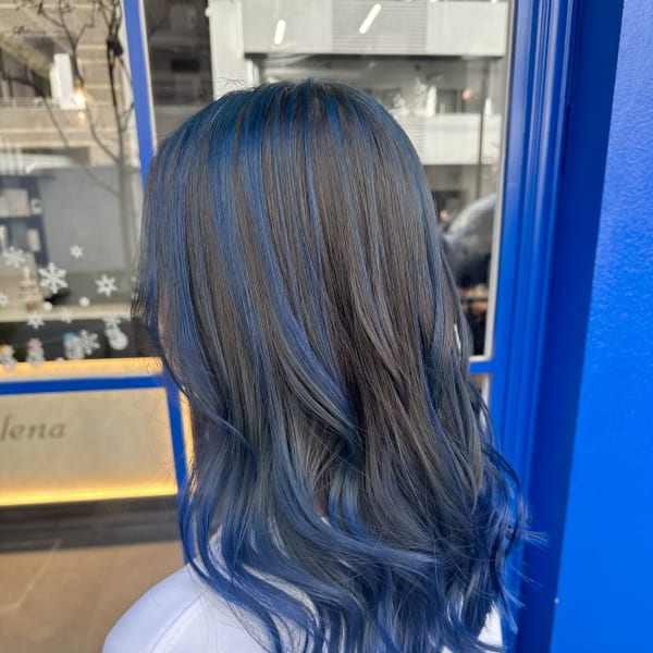 バレイヤージュカラー