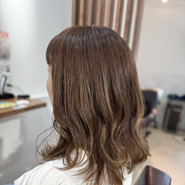 秋ベージュカラー