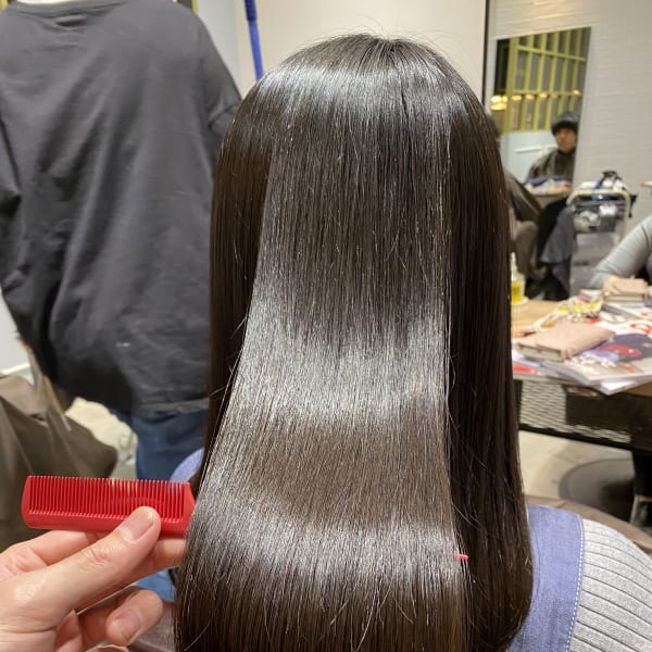 【髪質改善】弱酸性ストレート|elena【エレナ】