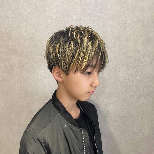 爽やかマッシュショート　ツーブロック　王道　モテる　流行