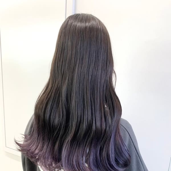 裾カラー　ヴァイオレット