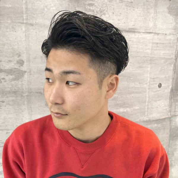 【福岡】年齢関係なし大人気☆海外風アップバング☆琉希也|SARA Beauty Sight 志免店