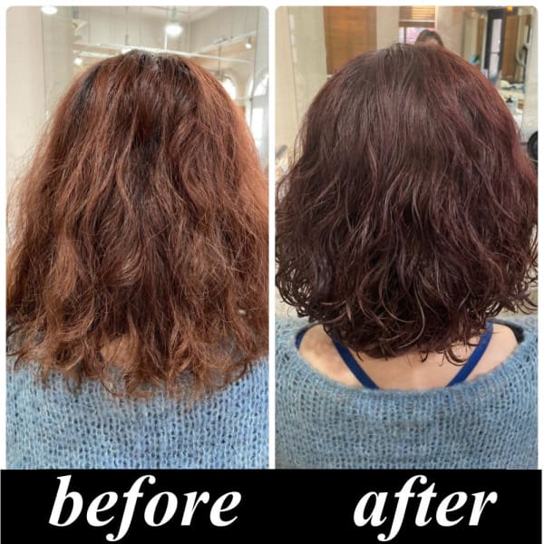 【美髪整形】異次元の最新髪質改善☆髪質改善カラー