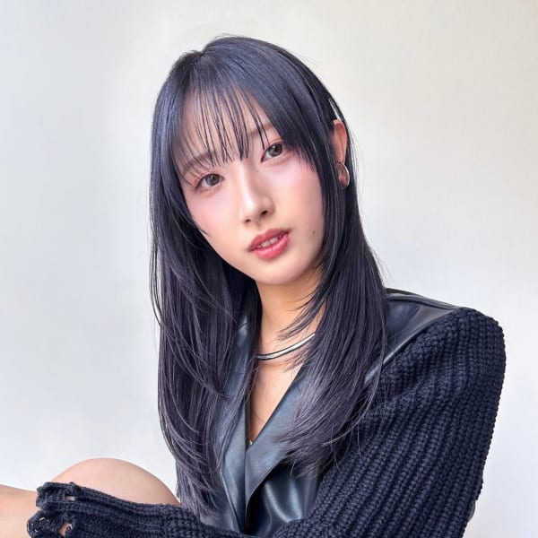 ロングレイヤーストレート|Ash 祐天寺店