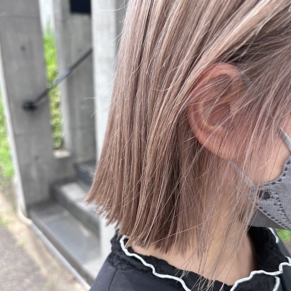 ブリーチ2回☆ミルクティーブロンド【中目黒/代官山/恵比寿】