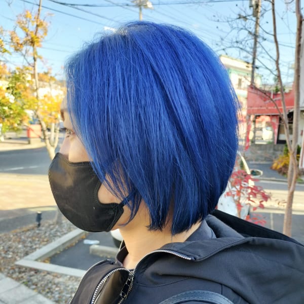 マリンブルー✖ボブ