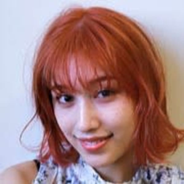 髪質改善◇ピンクモーブカラー◇美髪◇外ハネミディ|Lukia