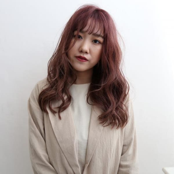 アーモンドピンク/冬カラー10代20代30代|ISOLA-blu 黒川店