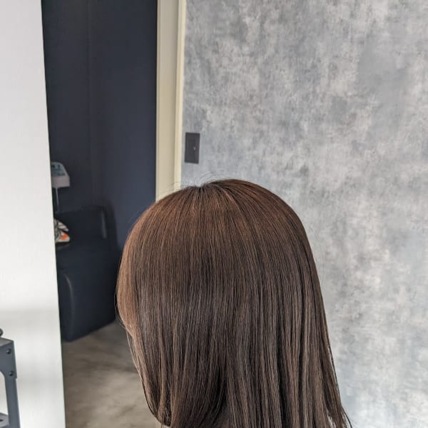 透明感カラー 5ステップ補修トリートメント