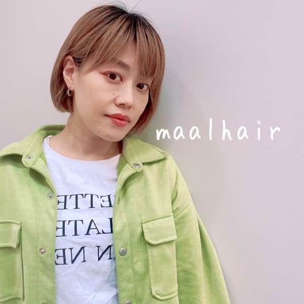 Maal hair【マアルヘアー】のスタッフ紹介。miki
