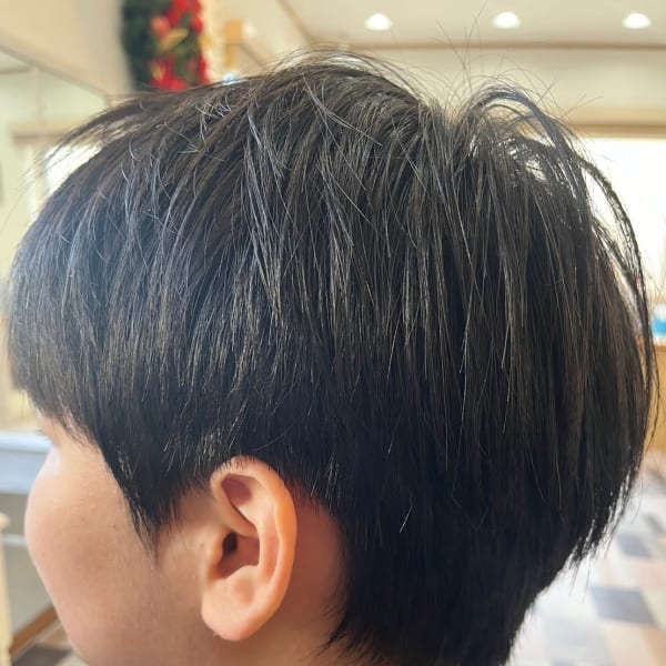 中学生カット
