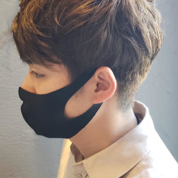 ゆるふわナチュラルマッシュベースショート