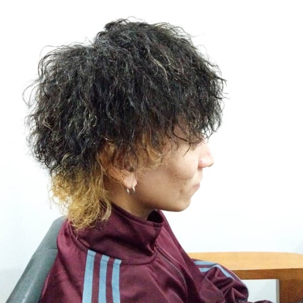 【afresh hair】メンズカラー＋メンズパーマ