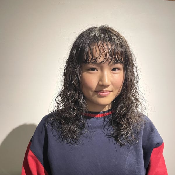 スパイラルパーマ