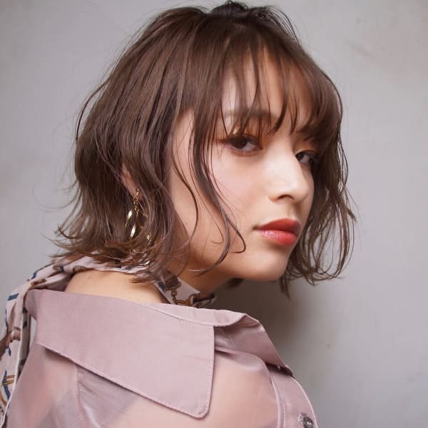【rough&wave】ボブスタイル|atelier.fem