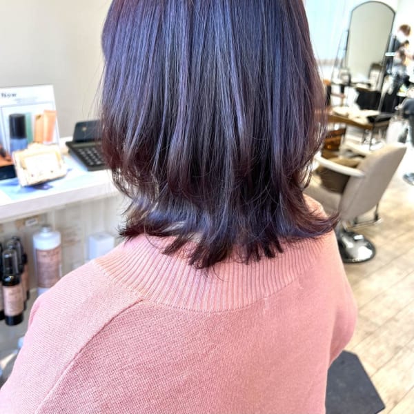 外ハネミディアム