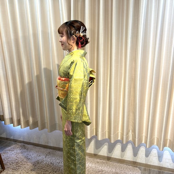 小紋着付けヘアセット