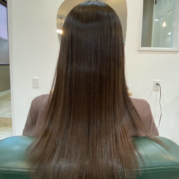 髪質改善シャンドラ縮毛