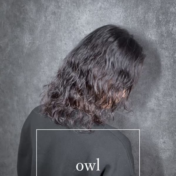 波巻きパーマ×スパイラルパーマ×メンズロングヘア