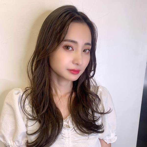 〈藤間〉韓国レイヤー/顔まわりカット/大人かわいい|Ciel by afloat