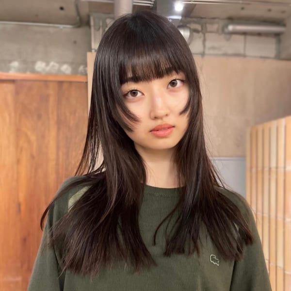 フェイスレイヤー/フレーミングカット／レイヤーカット