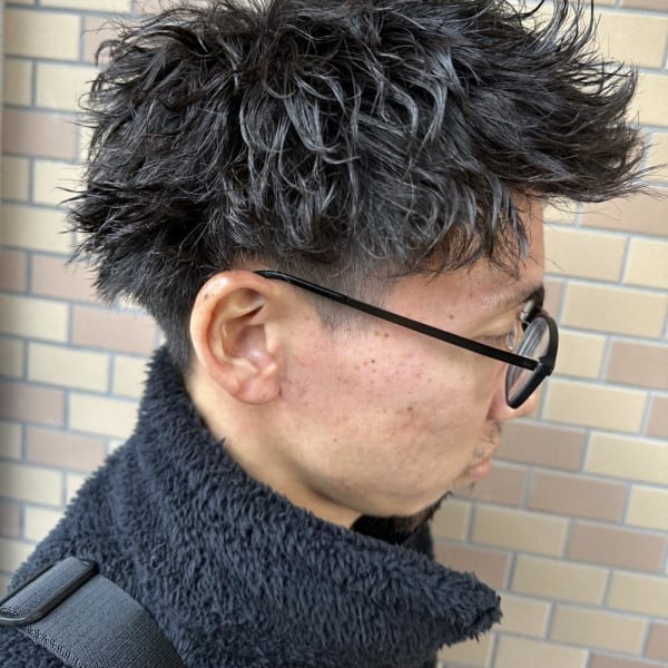 メンズツイストパーマ