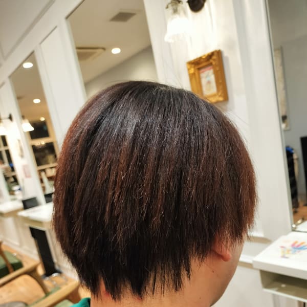 メンズ髪質改善ストレートパーマ