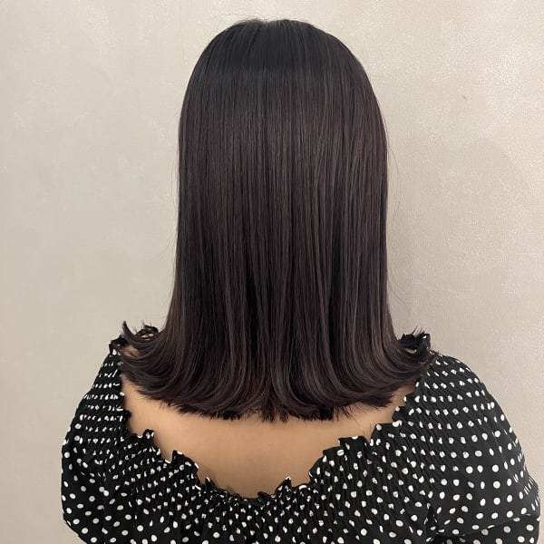 【&ONE 自由が丘】ラベンダーグレー　× 切りっぱなし