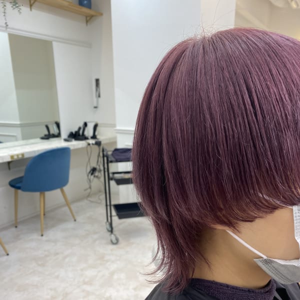 ダブルカラー/ベリーピンク