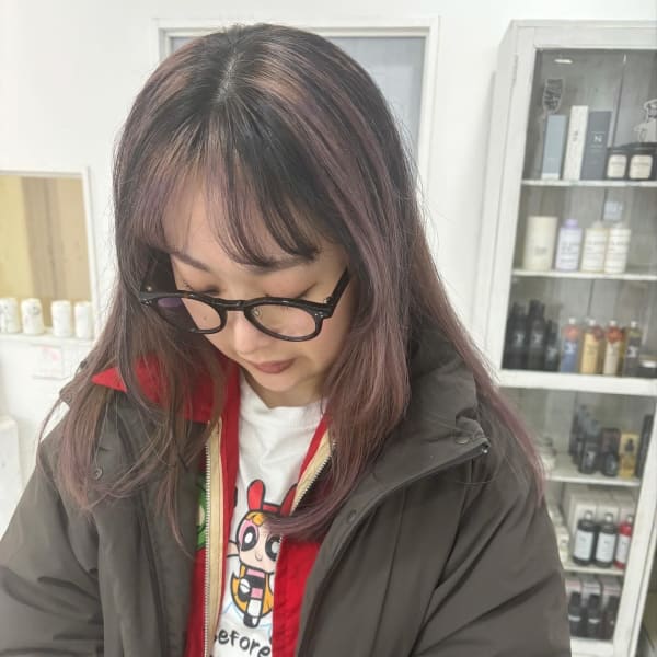 ラベンダーピンクとローライト