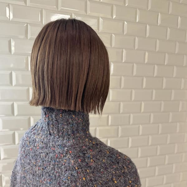 ボブ/髪質改善/髪質改善カラー/縮毛矯正