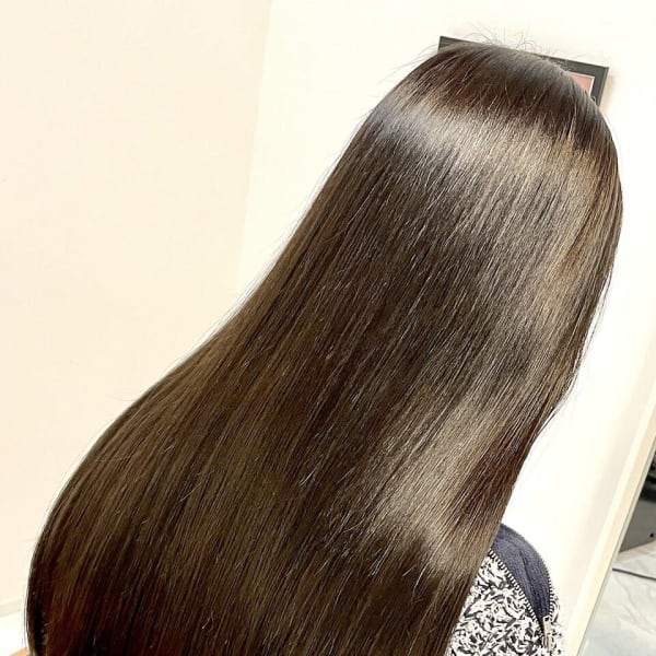 黒髪戻し/ブルーアッシュ/縮毛矯正/髪質改善|BARON Beauty 池袋