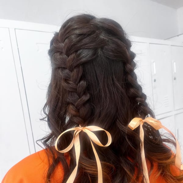 ハーフツインアレンジ＊