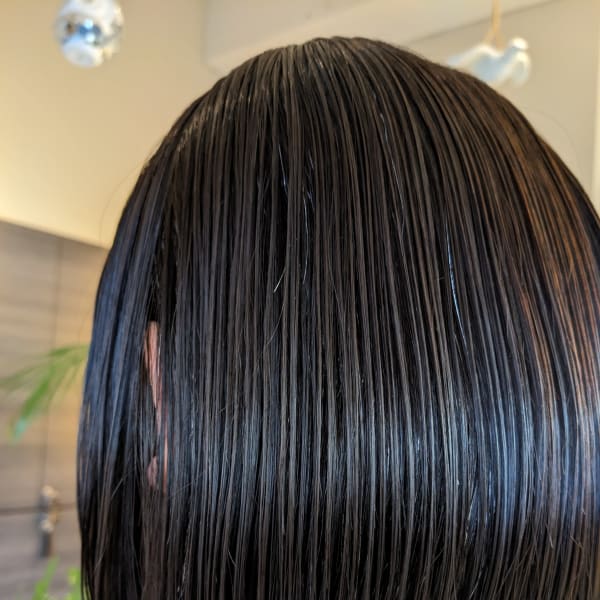 髪質改善ストレート