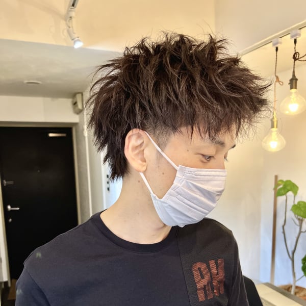 大人のカジュアルショートレイヤー|PRISHE.