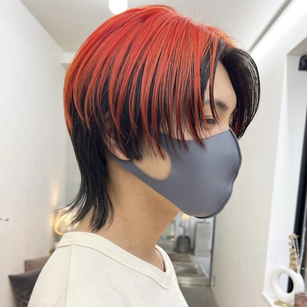 アウターカラーウルフ◎[池袋アウターカラー/メンズブリーチ]