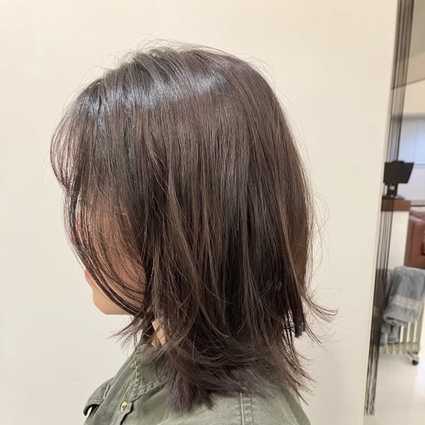 簡単スタイリング/艶髪/レイヤー|ATHLETES