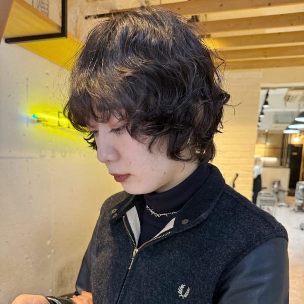 ショートパーマ