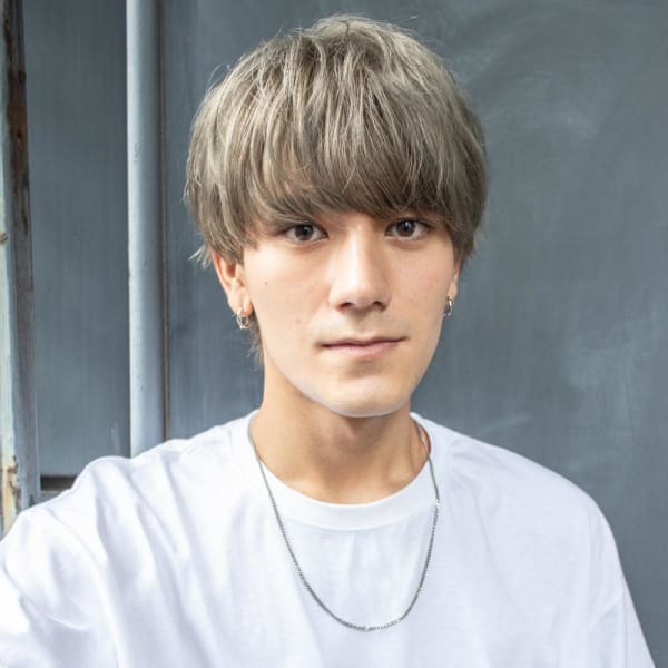 メンズ/マッシュ/ブリーチ