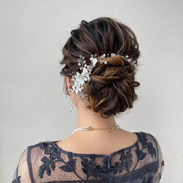 【flapMICHI島田和也】結婚式ヘアセット