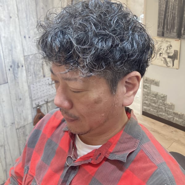 緩めスパイラルパーマ