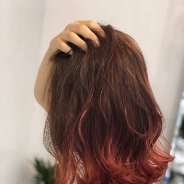 グラデーションカラー★☆レッド☆★