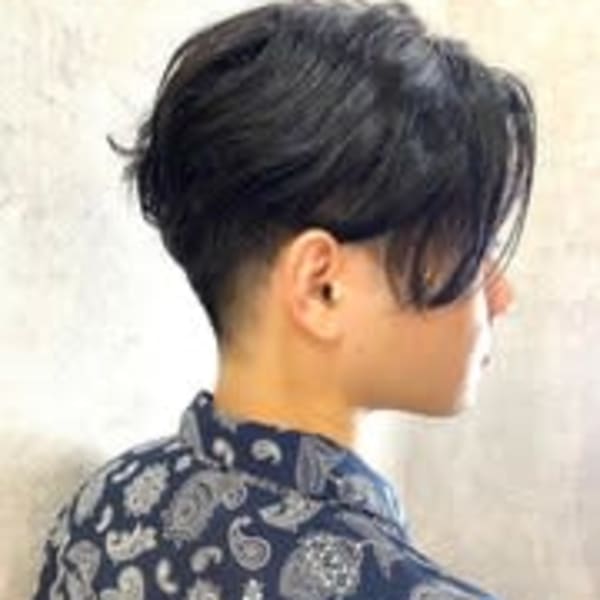 ツーブロック / センターパート