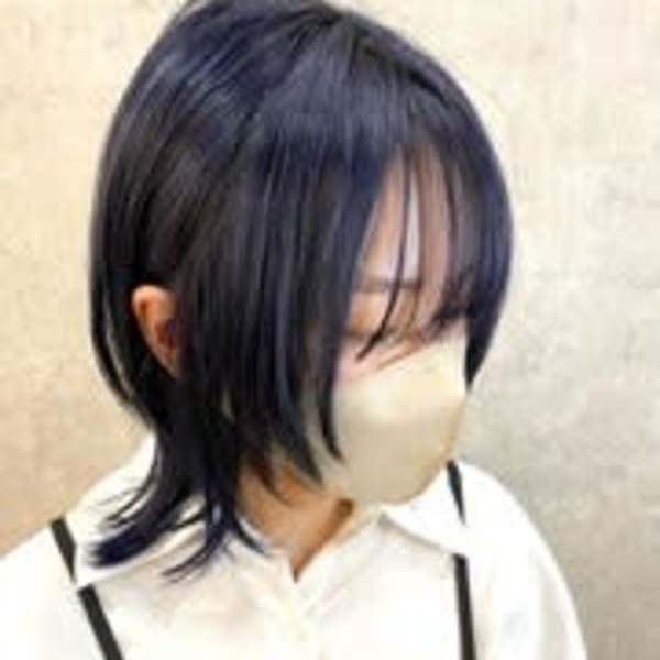 【tetote服部のサロンスタイル】黒髪×ウルフレイヤー