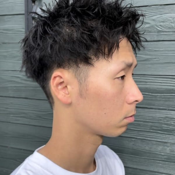 緩めツイストパーマ|Cherie