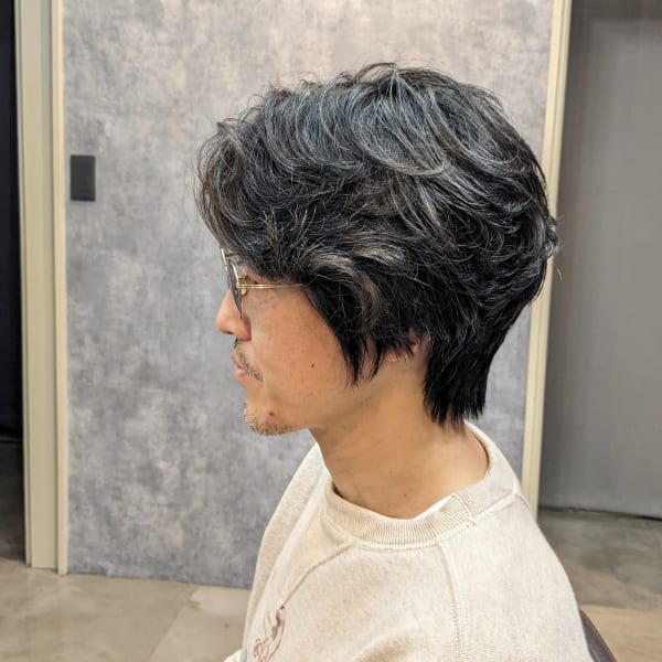 メンズニュアンスパーマ