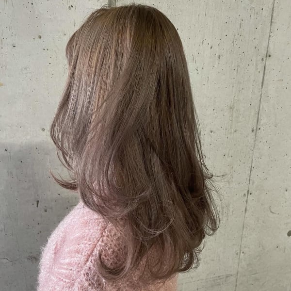 やわらかラベンダーベージュ♪